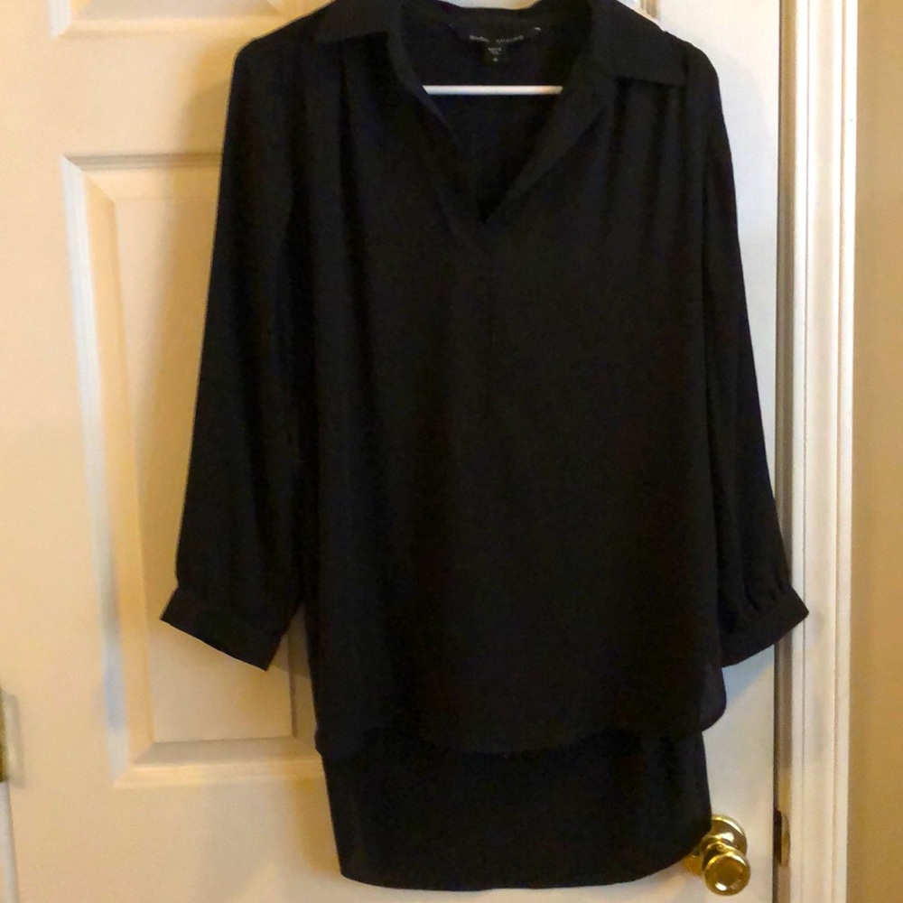 Alina Cristina high low semi sheer tunic